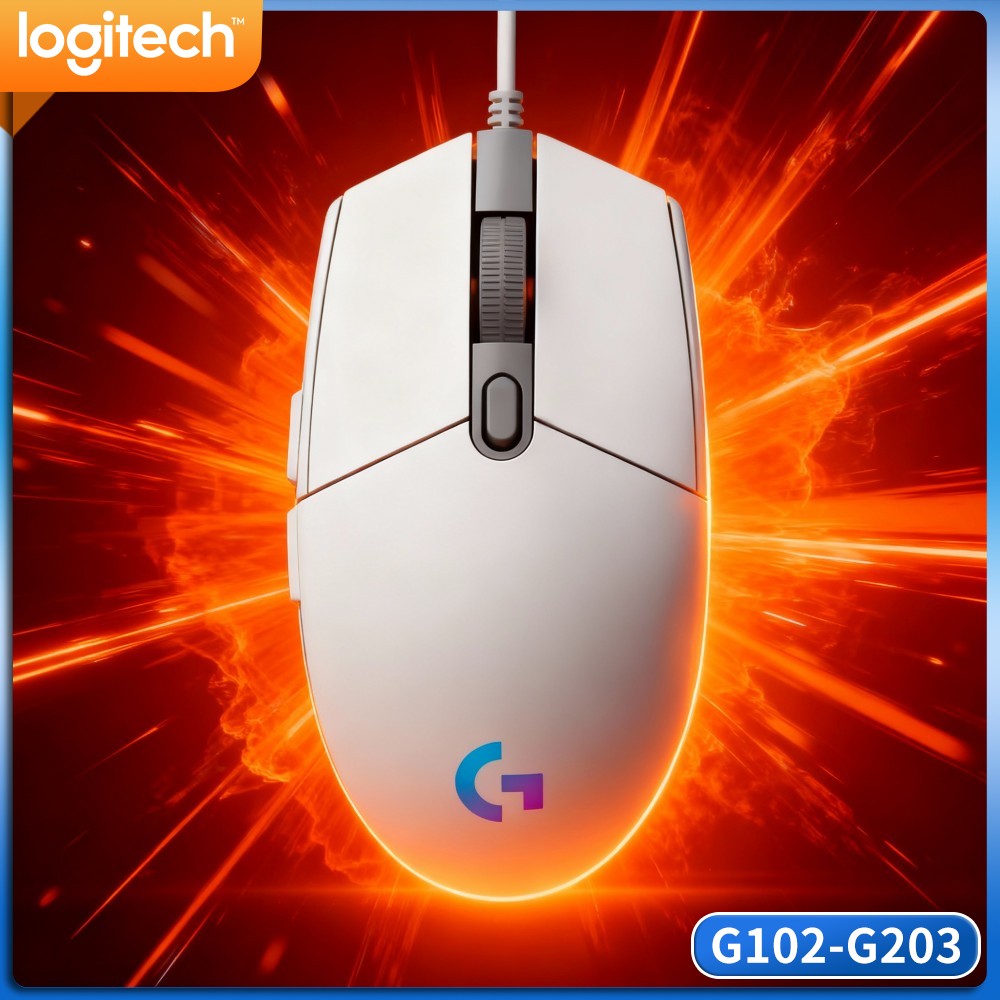 Esports Gaming Tournaments - Mouse da gioco Logitech G102, sensore