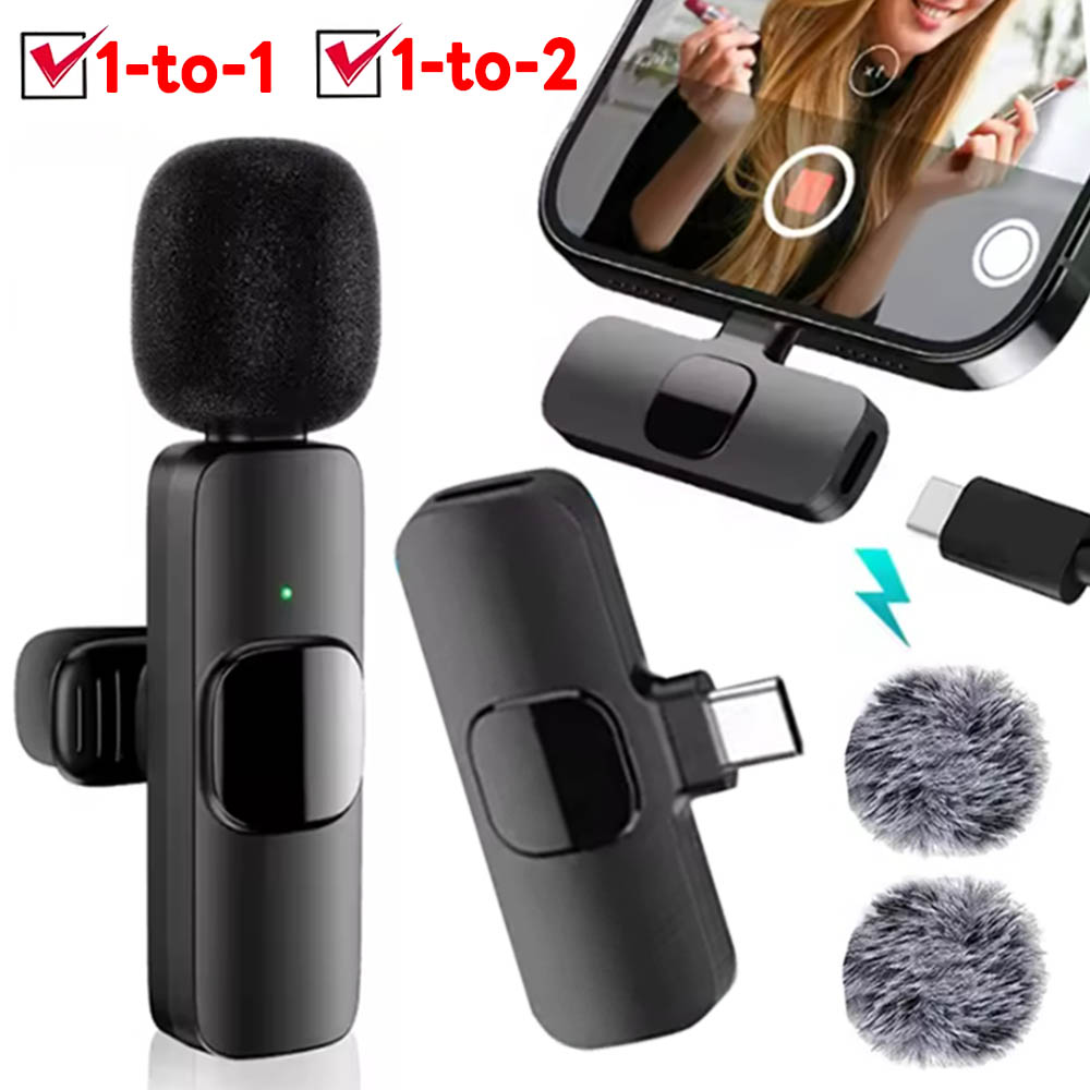 Video Gaming & Esports Usd Acc - Microfono Lavalier Wireless Portatile 1to2 1to1