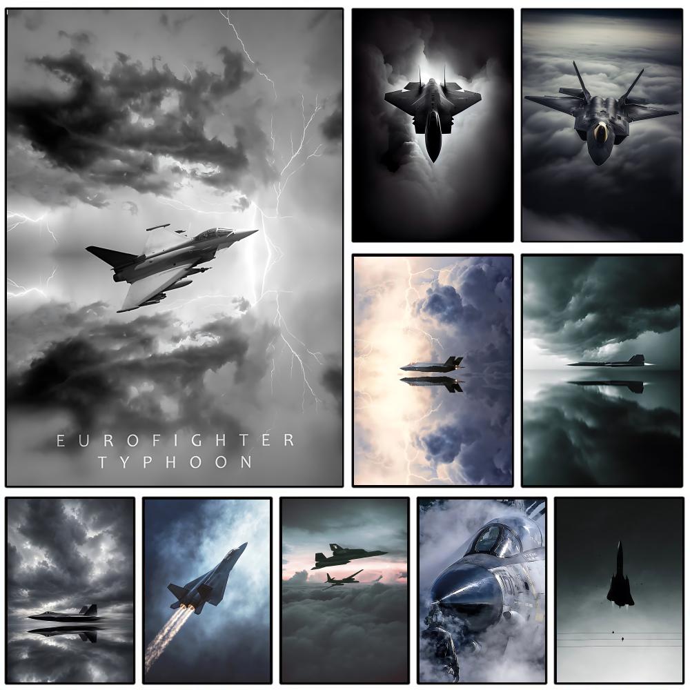 Esports And Gaming Lounge - Poster da parete con aereo da