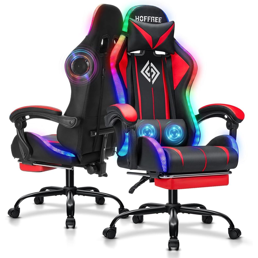 Video Gaming & Esports Usd Acc - Sedia da Gaming RGB con Altoparlanti