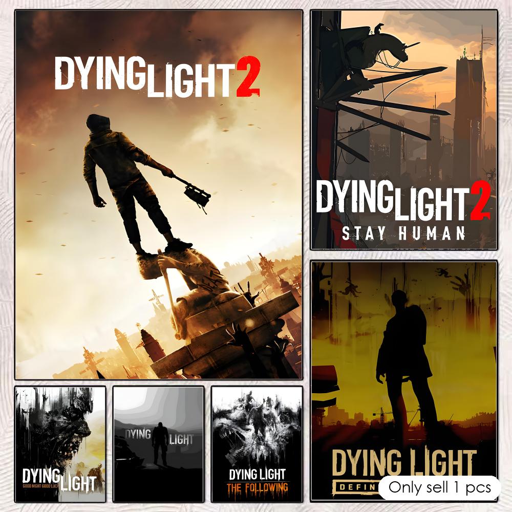 Esports And Gaming Lounge - Poster D-Dying L-LightS HD per decorazione