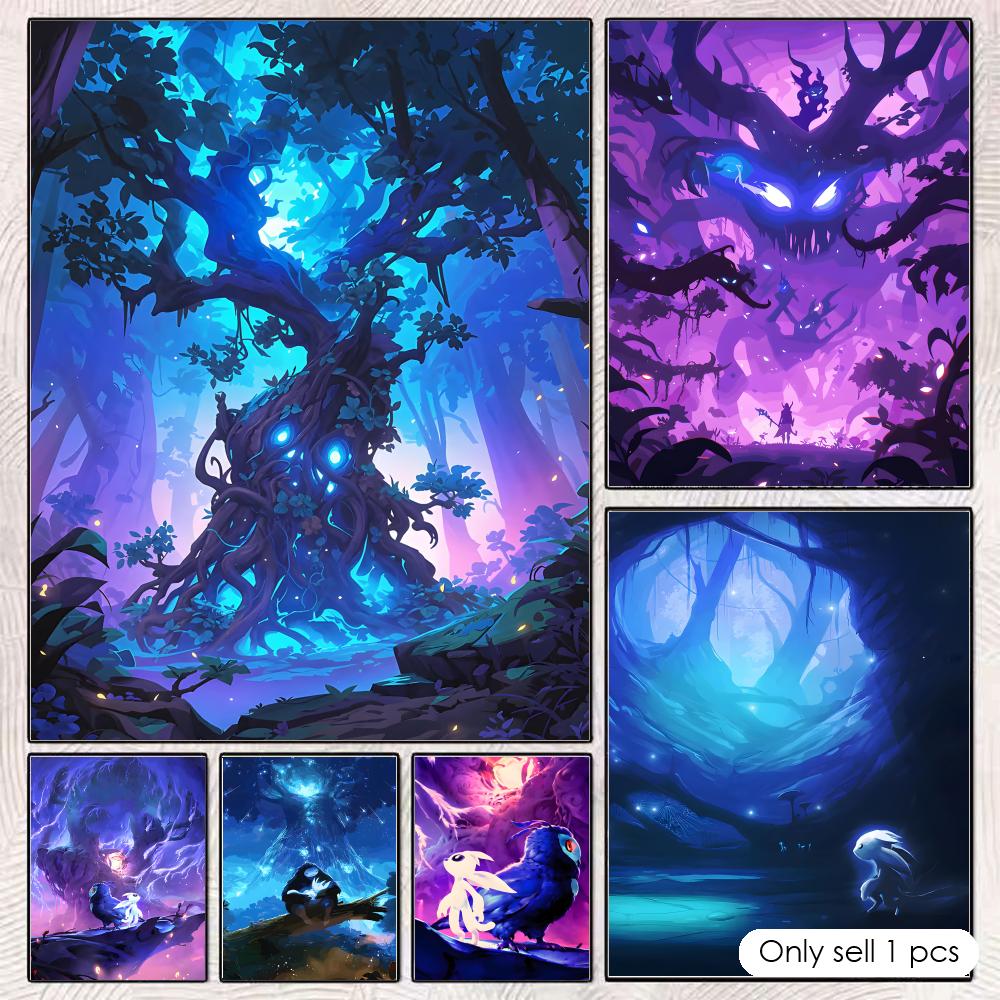 Esports And Gaming Lounge - Poster O-Ori and the B-Blind F-ForestS