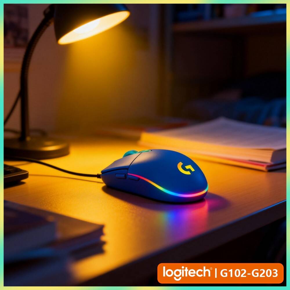 Esports Gaming Tournaments - Mouse da Gaming Cablato Logitech G102