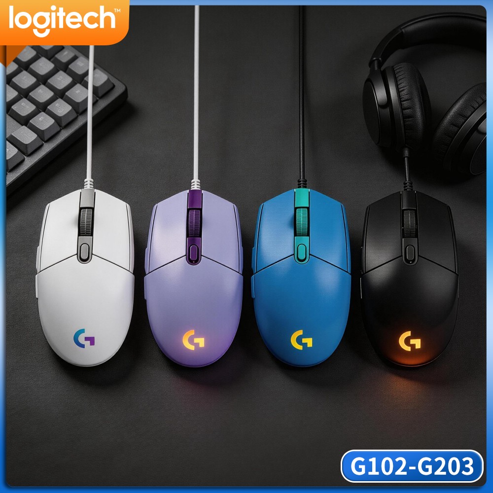 Esports Gaming Tournaments - Mouse da gioco Logitech G102, sensore