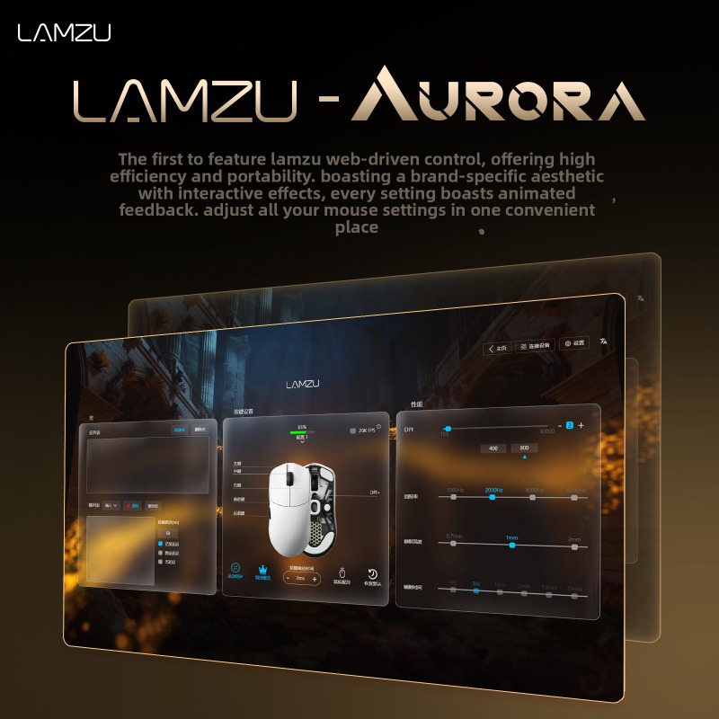 Mouse da Gaming Wireless LAMZU - Esports Gaming Tournaments recensione e prezzo