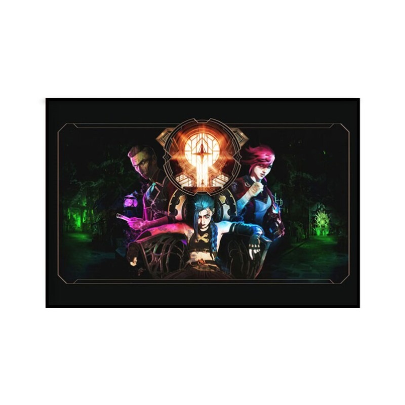 Poster Arcane Jinx Close-Up su - Esports Y Gaming recensione e prezzo