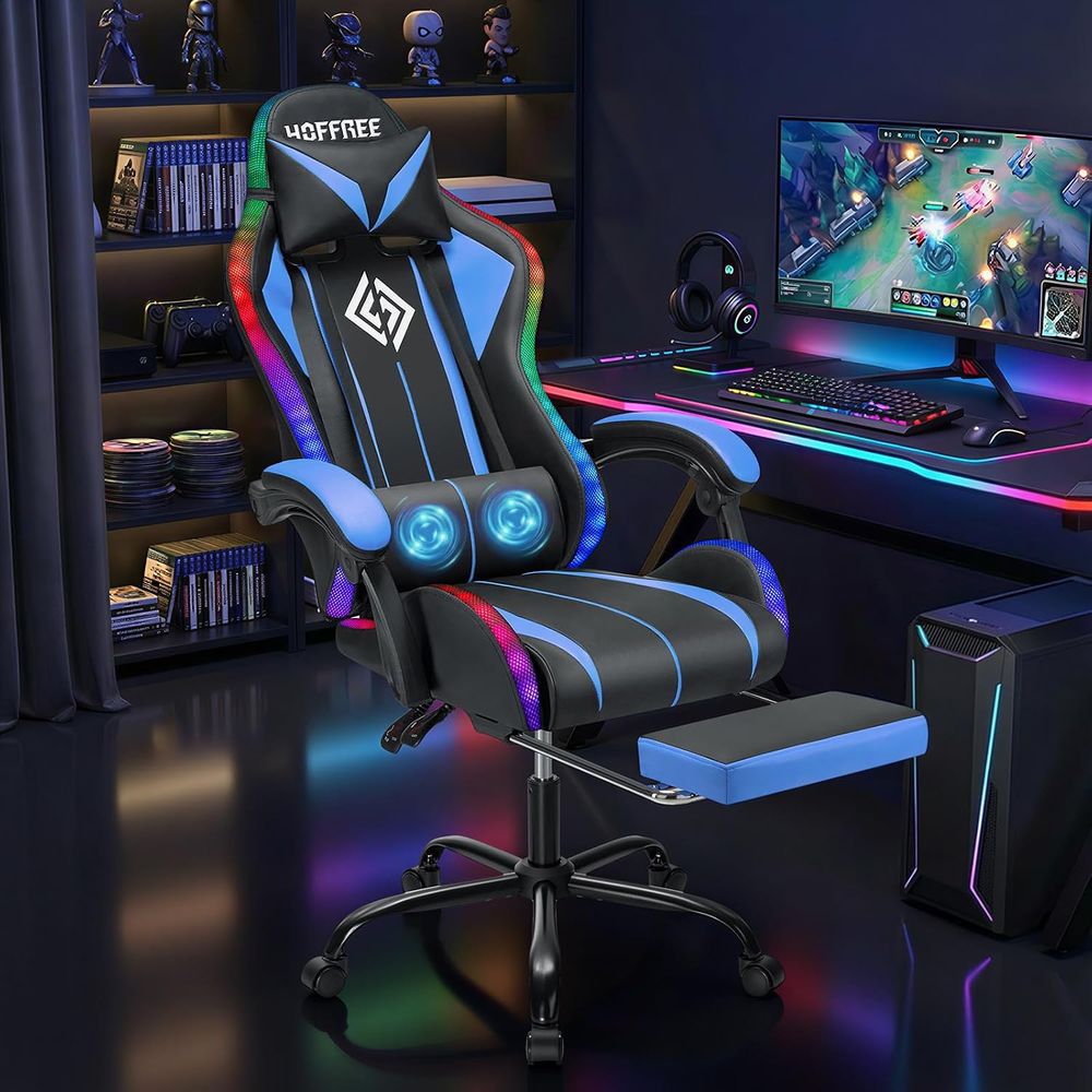 Sedia da Gaming LED con Massag - Video Gaming & Esports Usd Acc recensione e prezzo