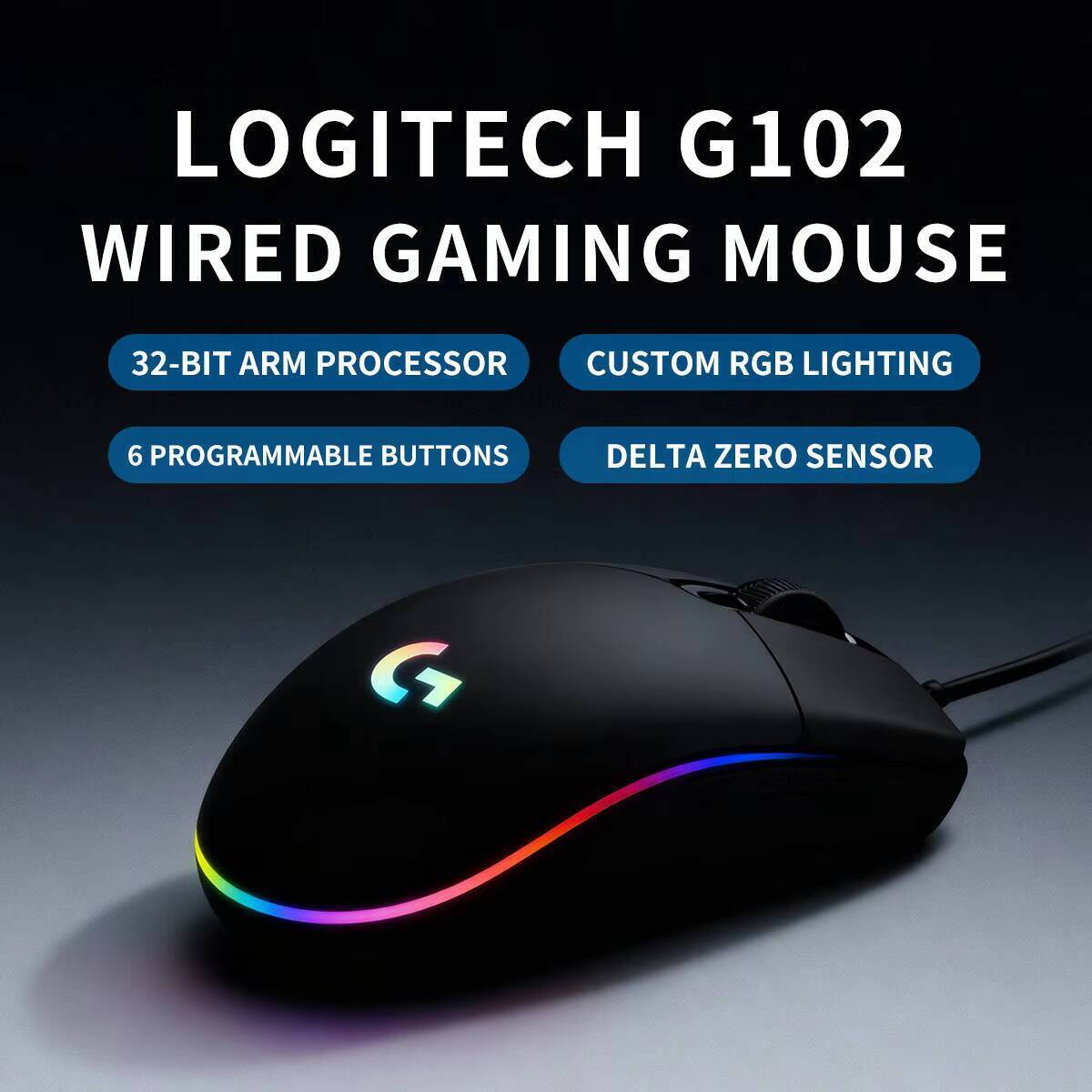 Mouse da Gaming Logitech G102, - Esports Gaming Tournaments recensione e prezzo
